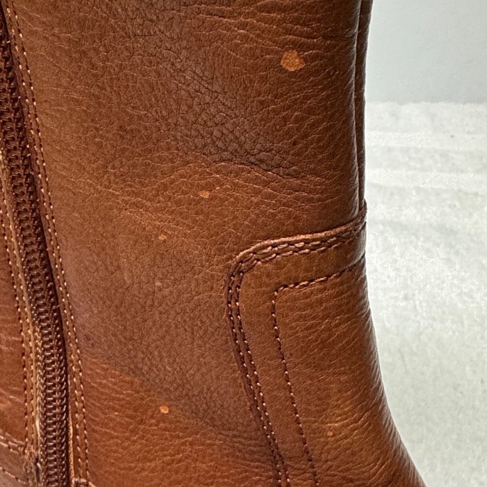 Seychelles Cognac Turbulent Ankle Boots Size 6.5 - Picture 13 of 16